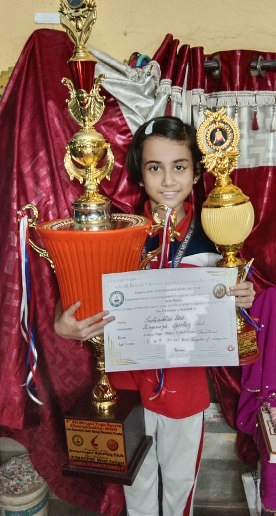 4th all Bengal Yoga Sports Championship 2026. Position-Champion.