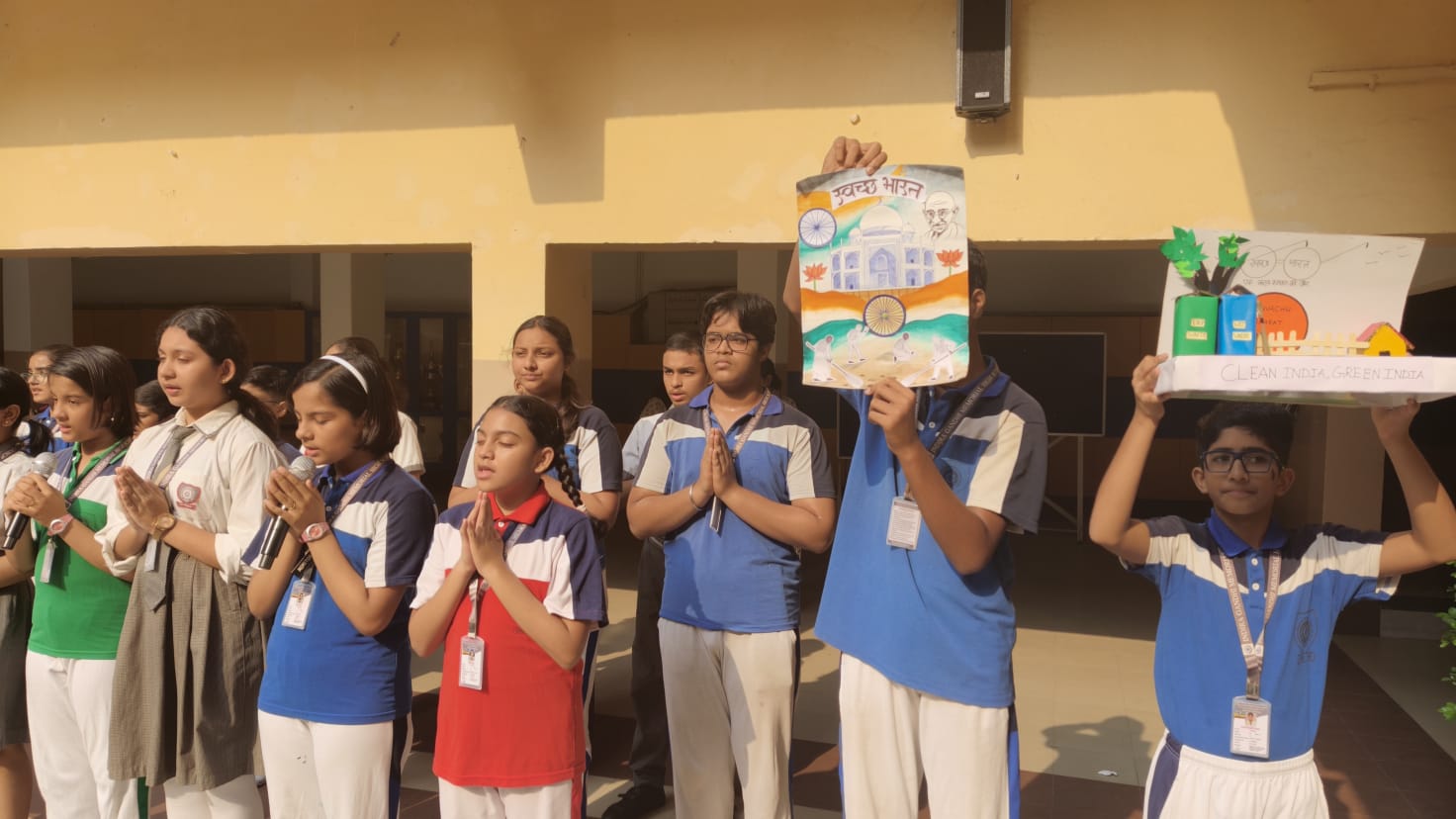 Celebrating Swachh Bharat Abhiyan Conducted By blue house
