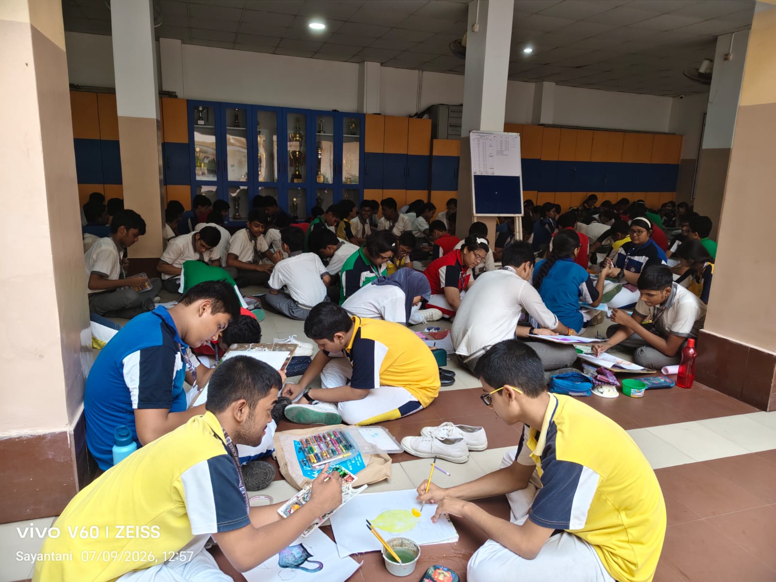 Inter Class Drawing Competition at IGMHS Dum Dum (Class 8,9 & 10)