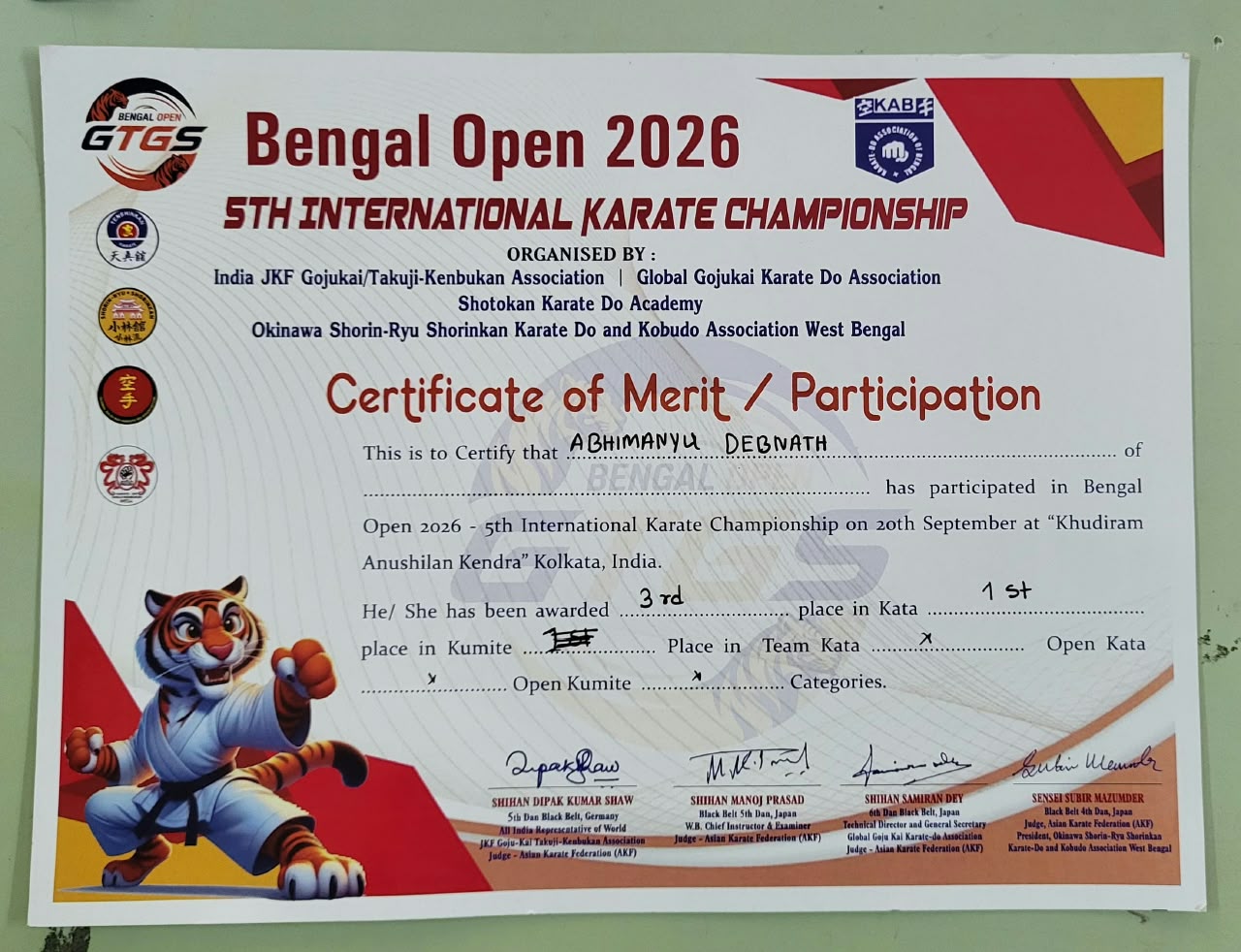 Karate Championships 2026