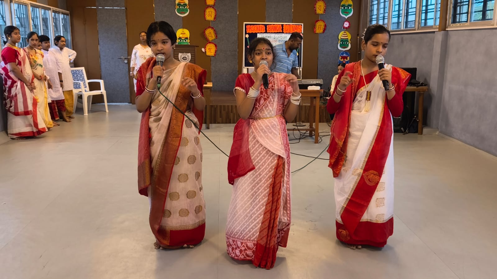 Paschim Banga Divas Celebration at Indira Gandhi Memorial High School DumDum
